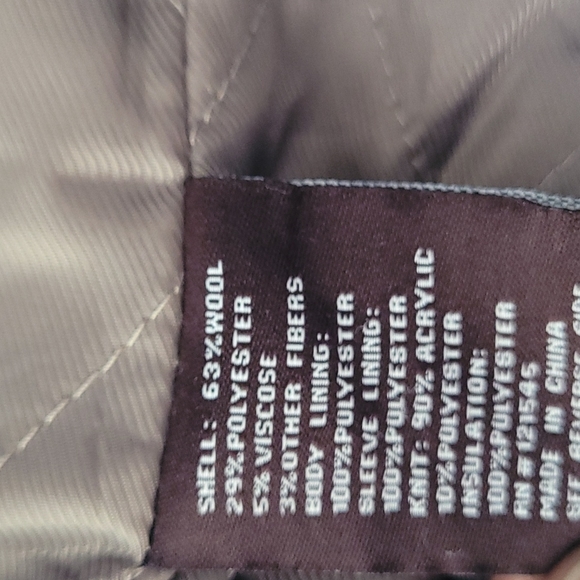 Winter Jacket, Beige and Brown - Picture 12 of 12